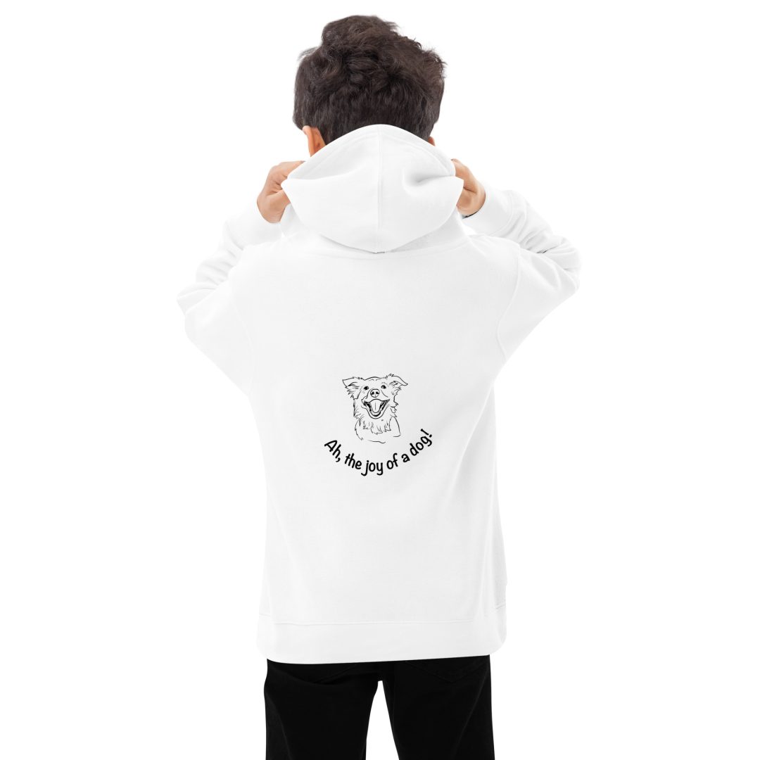 Ah, the Joy of a Dog Youth Hoodie - Image 9