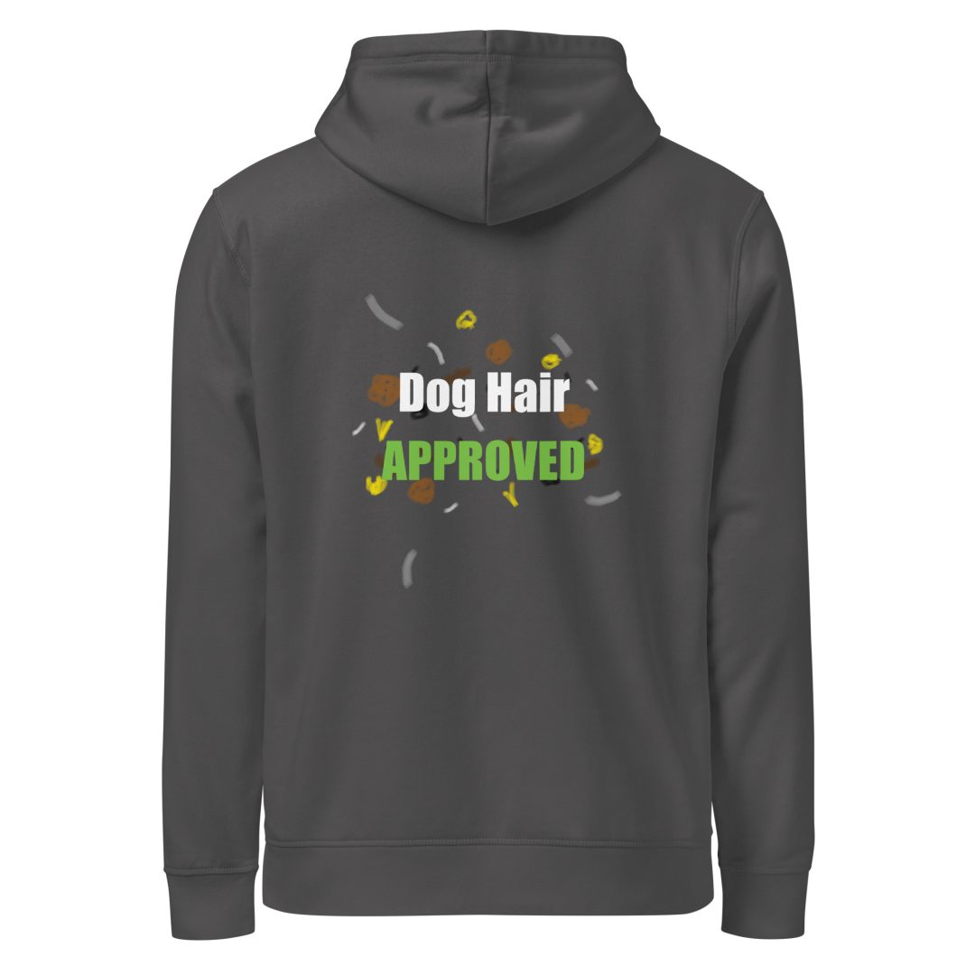 Dog Hair Approved Unisex organic hoodie (Dark colors) - Image 14