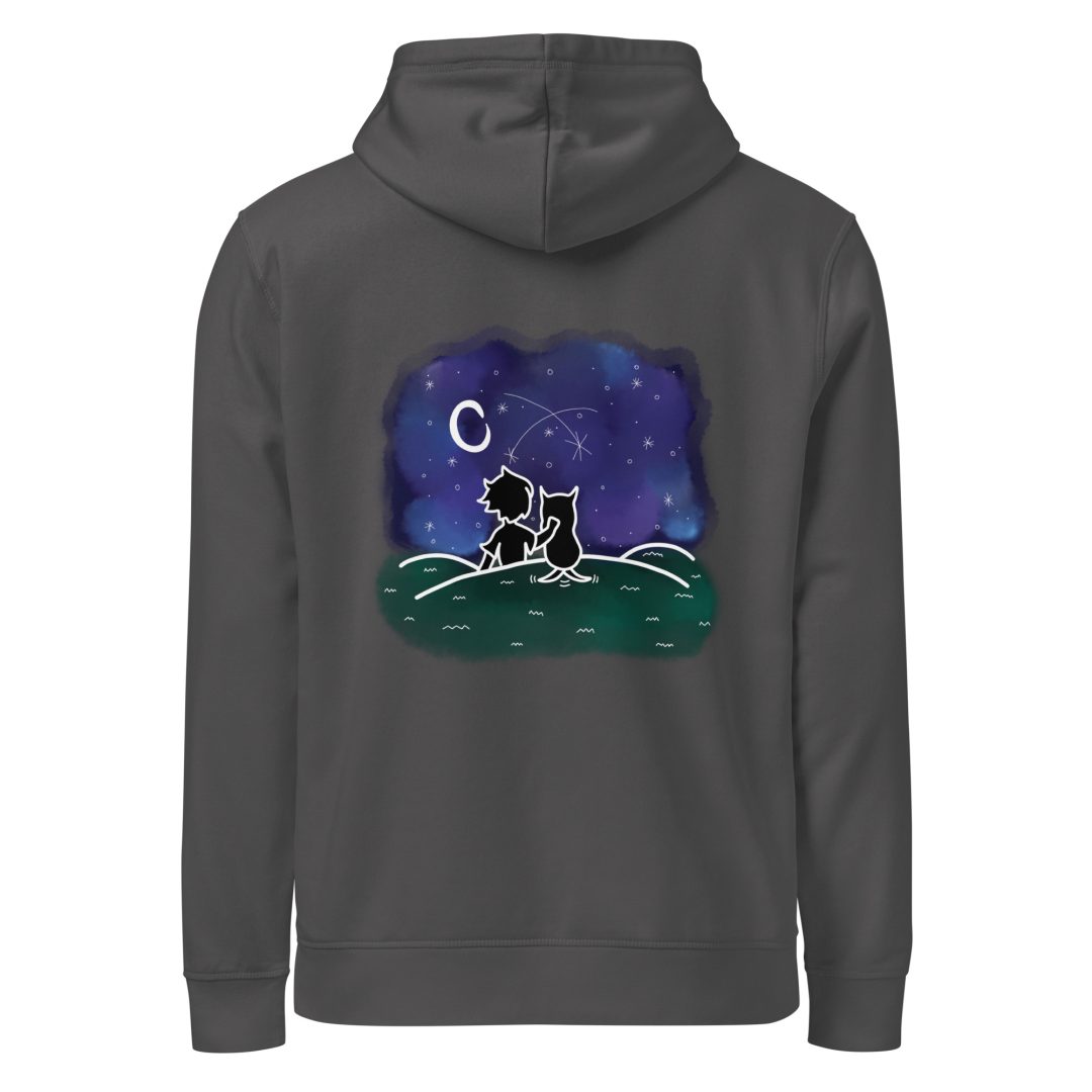 Star Gazing Unisex organic hoodie(Dark colors) - Image 14