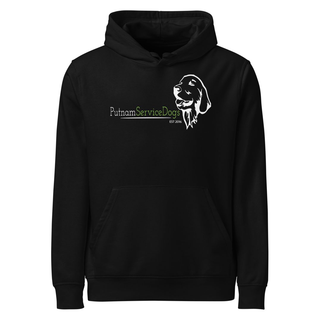 Dog Hair Approved Unisex organic hoodie (Dark colors) - Image 2