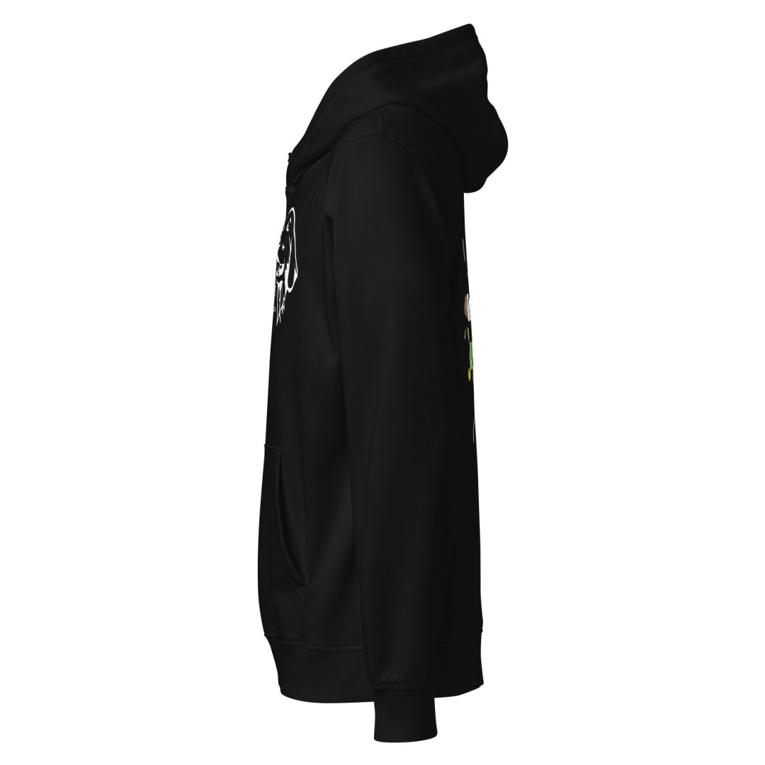 Dog Hair Approved Unisex organic hoodie (Dark colors) - Image 3