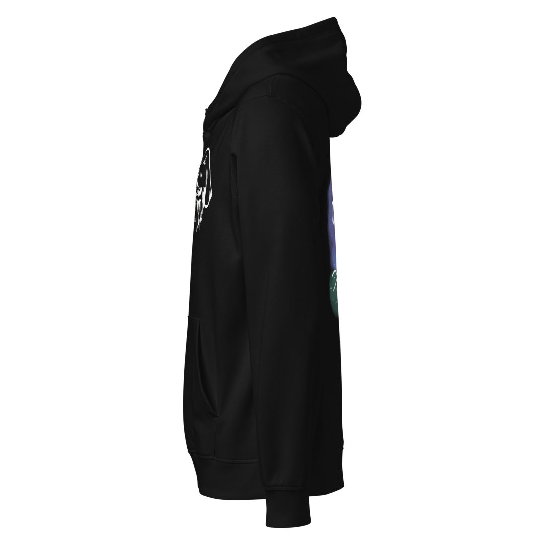 Star Gazing Unisex organic hoodie(Dark colors) - Image 3