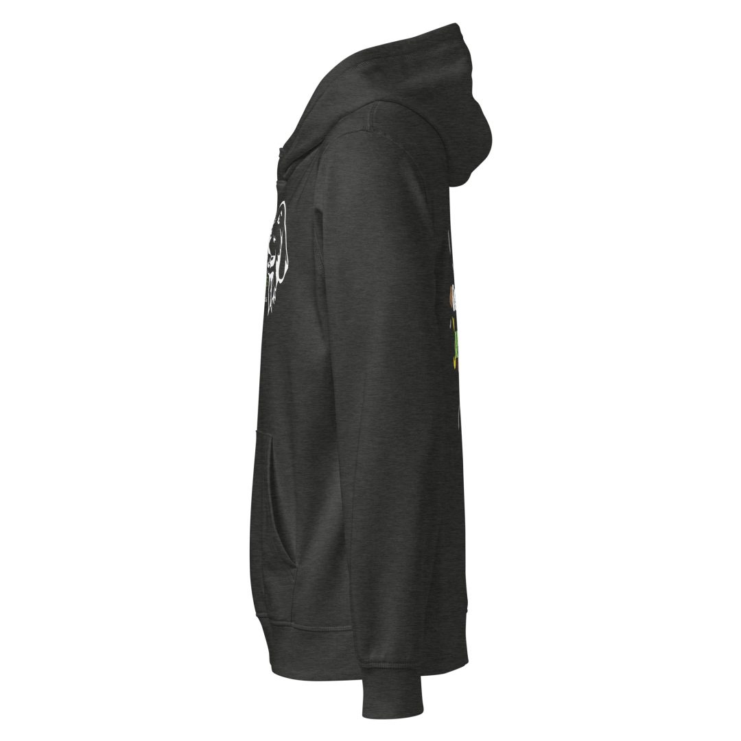 Dog Hair Approved Unisex organic hoodie (Dark colors) - Image 11