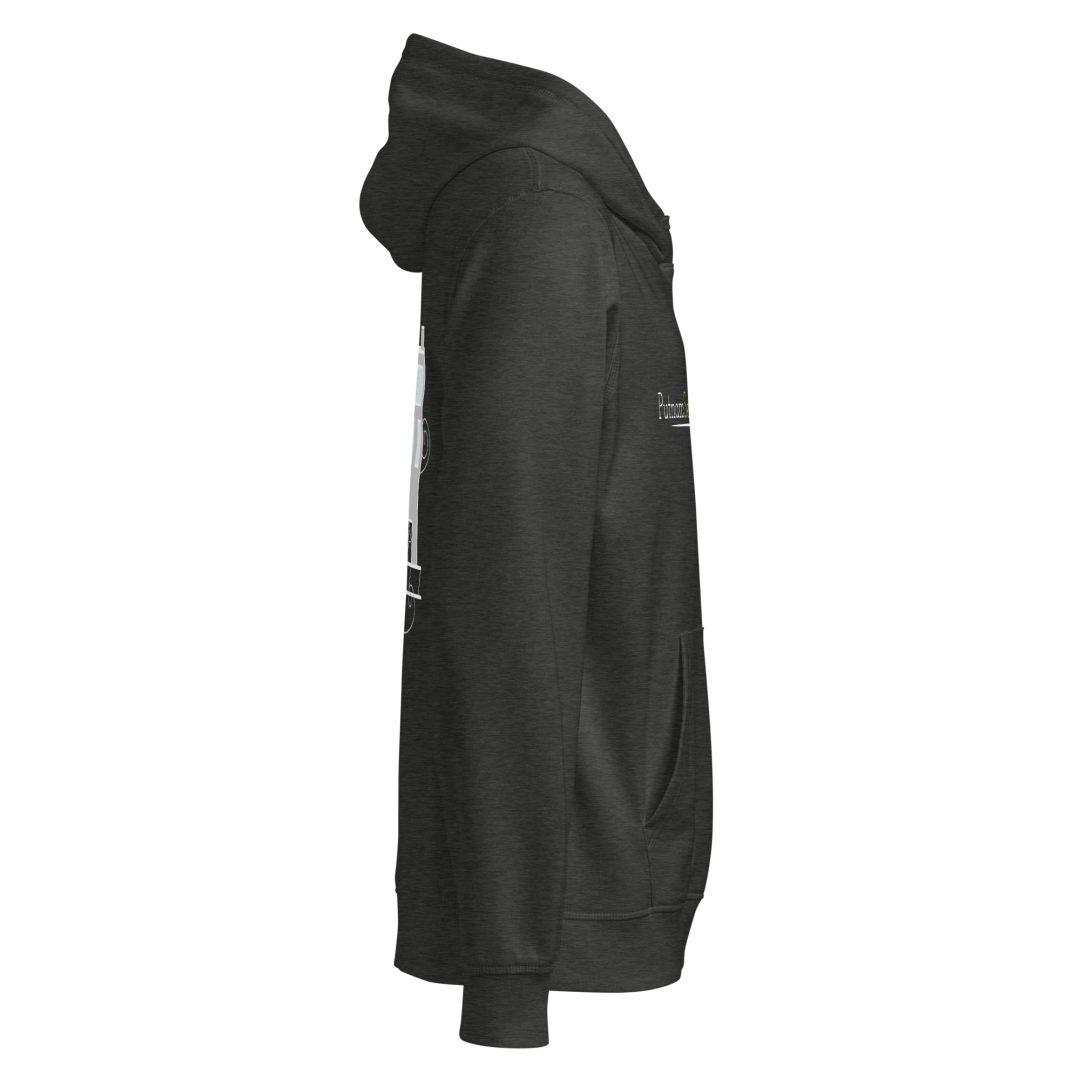 City Walk Unisex organic hoodie (Dark colors) - Image 12
