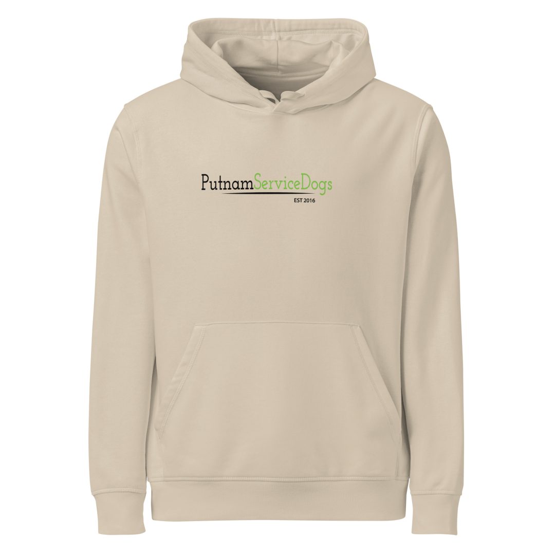 Super Hero Dog Unisex organic hoodie - Image 2