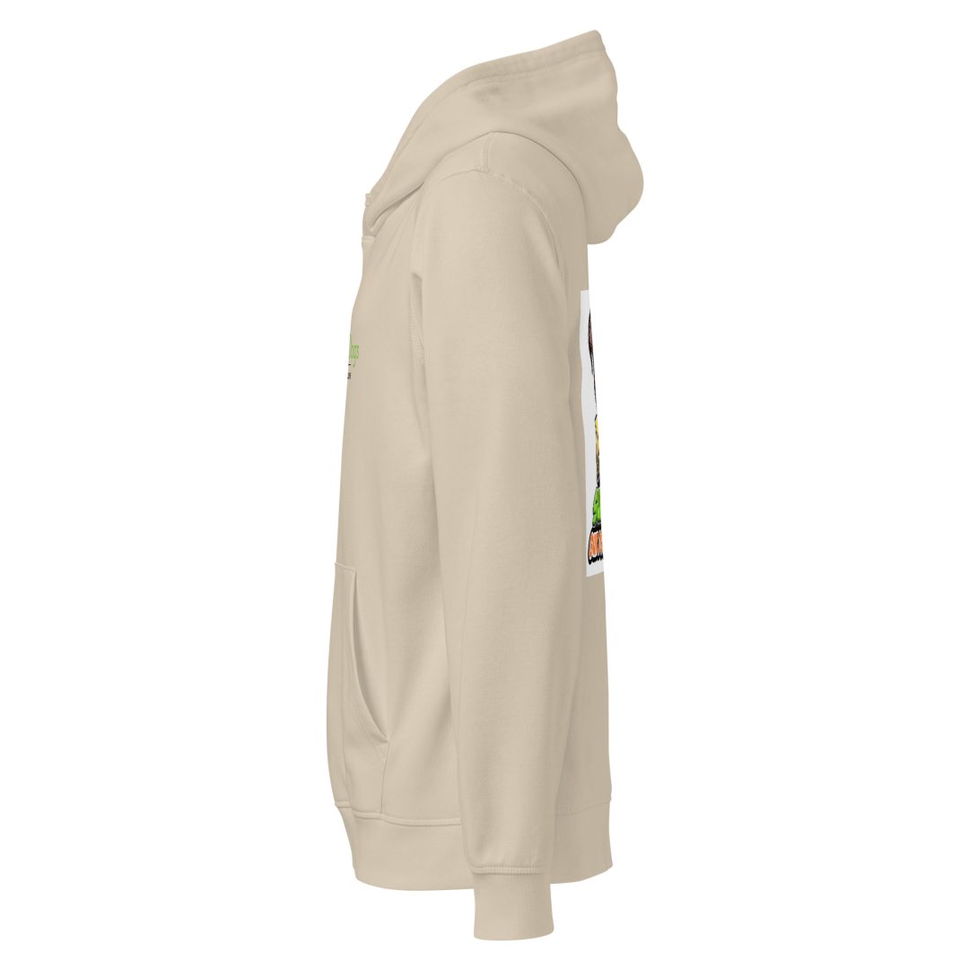 Furry Superheroes Unisex organic hoodie - Image 3