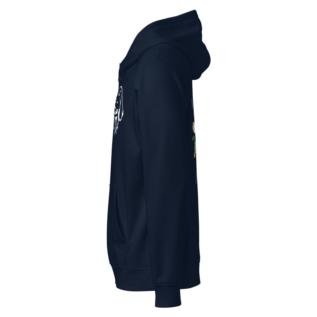 Dog Hair Approved Unisex organic hoodie (Dark colors) - Image 7
