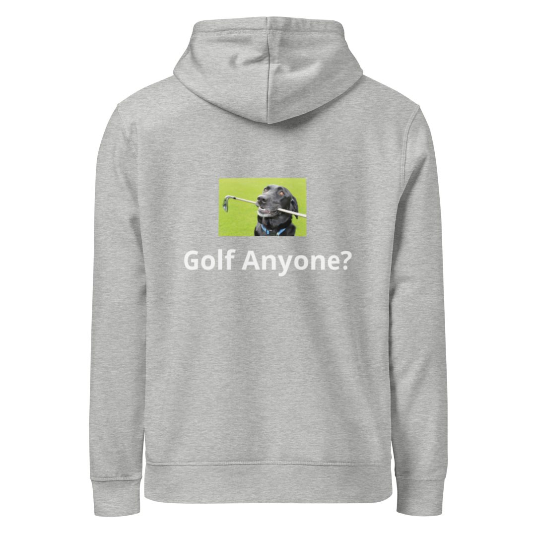 Golf Anyone? Unisex organic hoodie