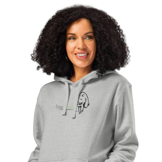A dog's love makes life better Unisex organic hoodie
