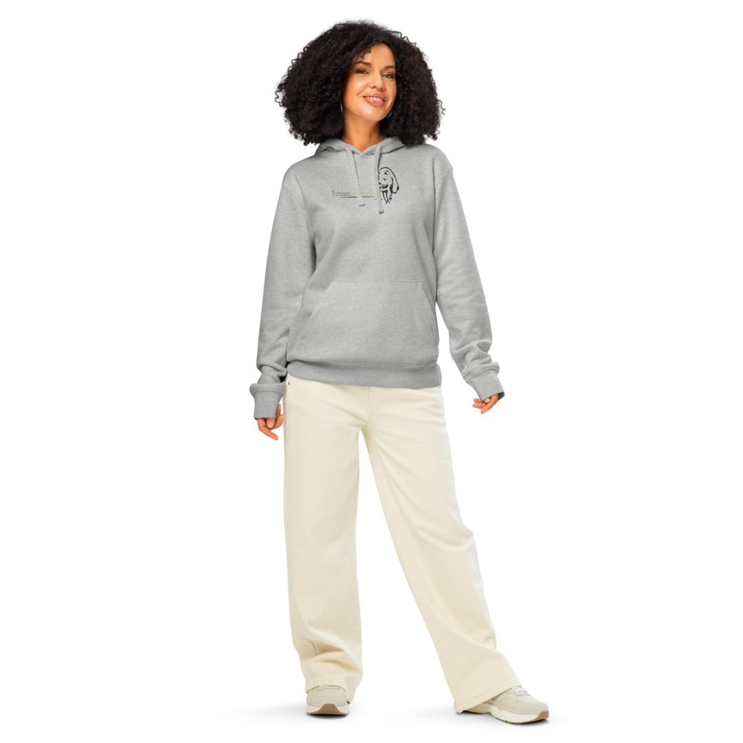 A dog's love makes life better Unisex organic hoodie - Image 3