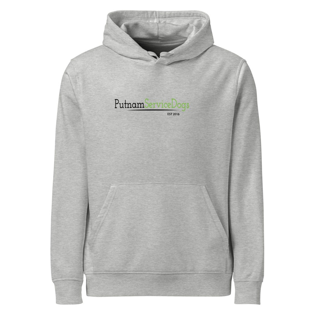 Super Hero Dog Unisex organic hoodie - Image 5