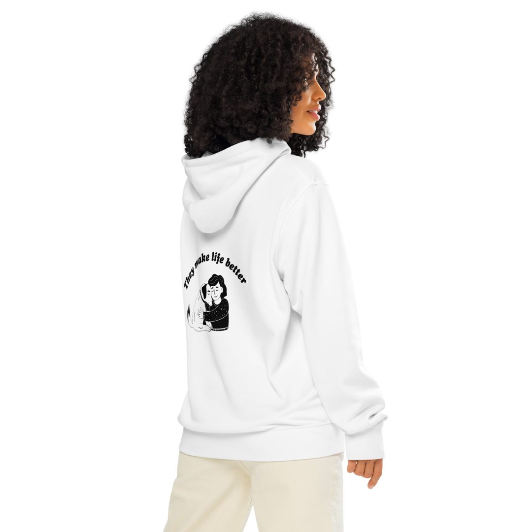 They Make Life Better Unisex organic hoodie - Image 6