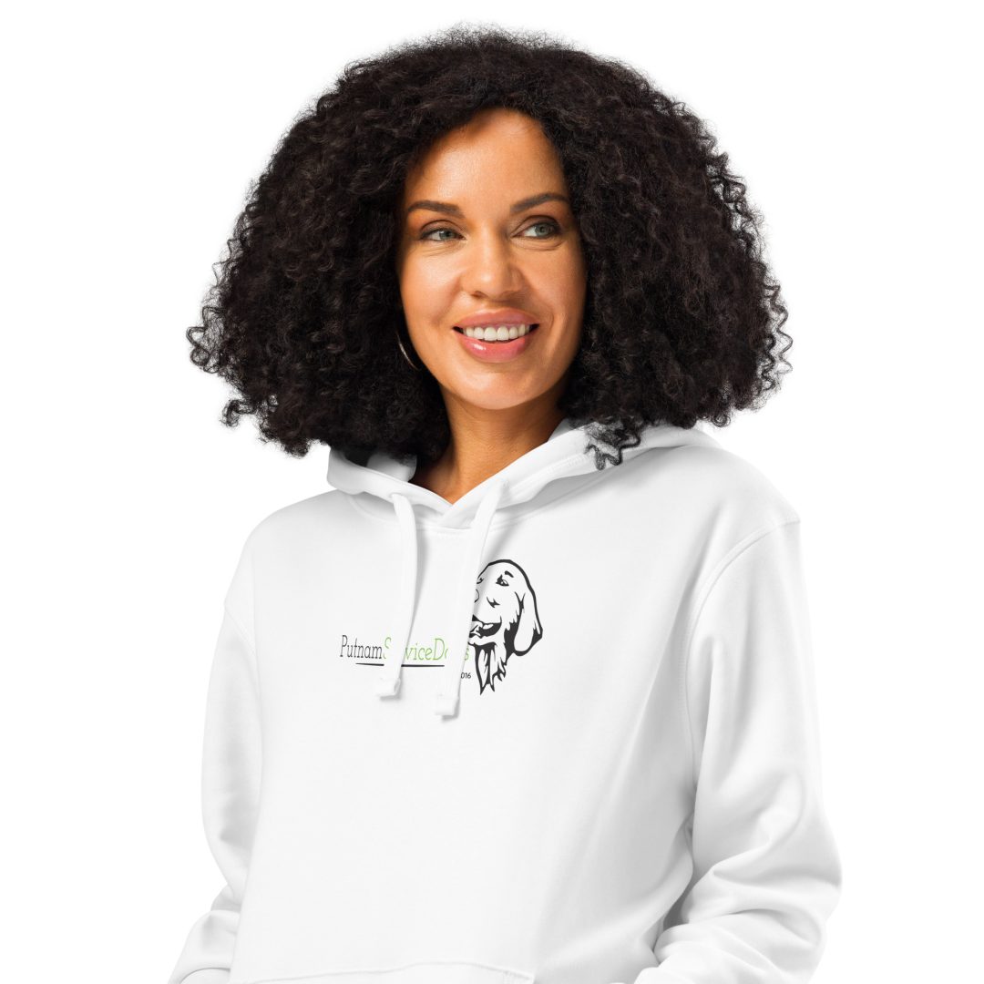 A dog's love makes life better Unisex organic hoodie - Image 4