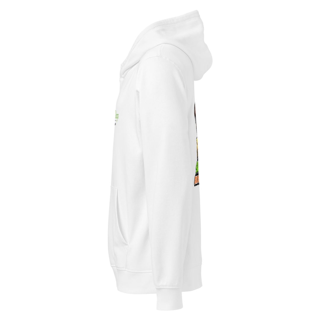 Furry Superheroes Unisex organic hoodie - Image 11