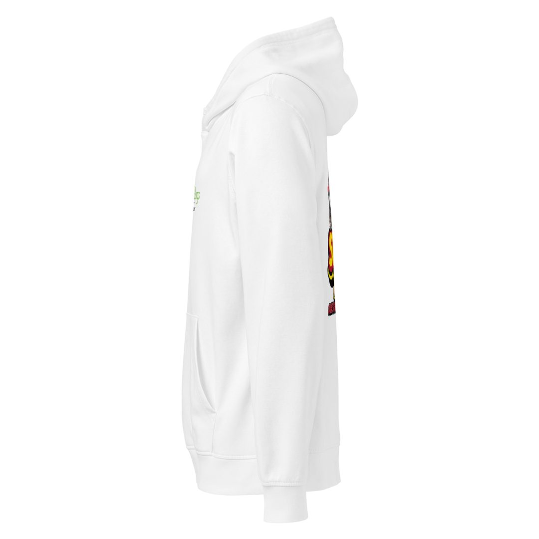 Super Hero Dog Unisex organic hoodie - Image 11
