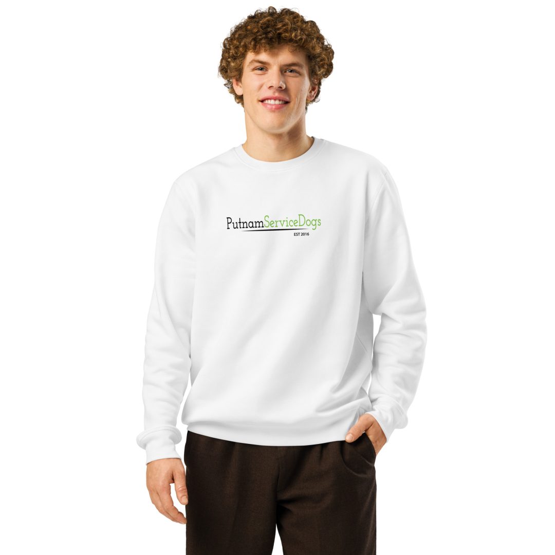 Super Hero Dog Unisex organic sweatshirt - Image 10