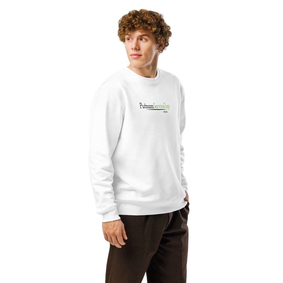 Super Hero Dog Unisex organic sweatshirt - Image 12