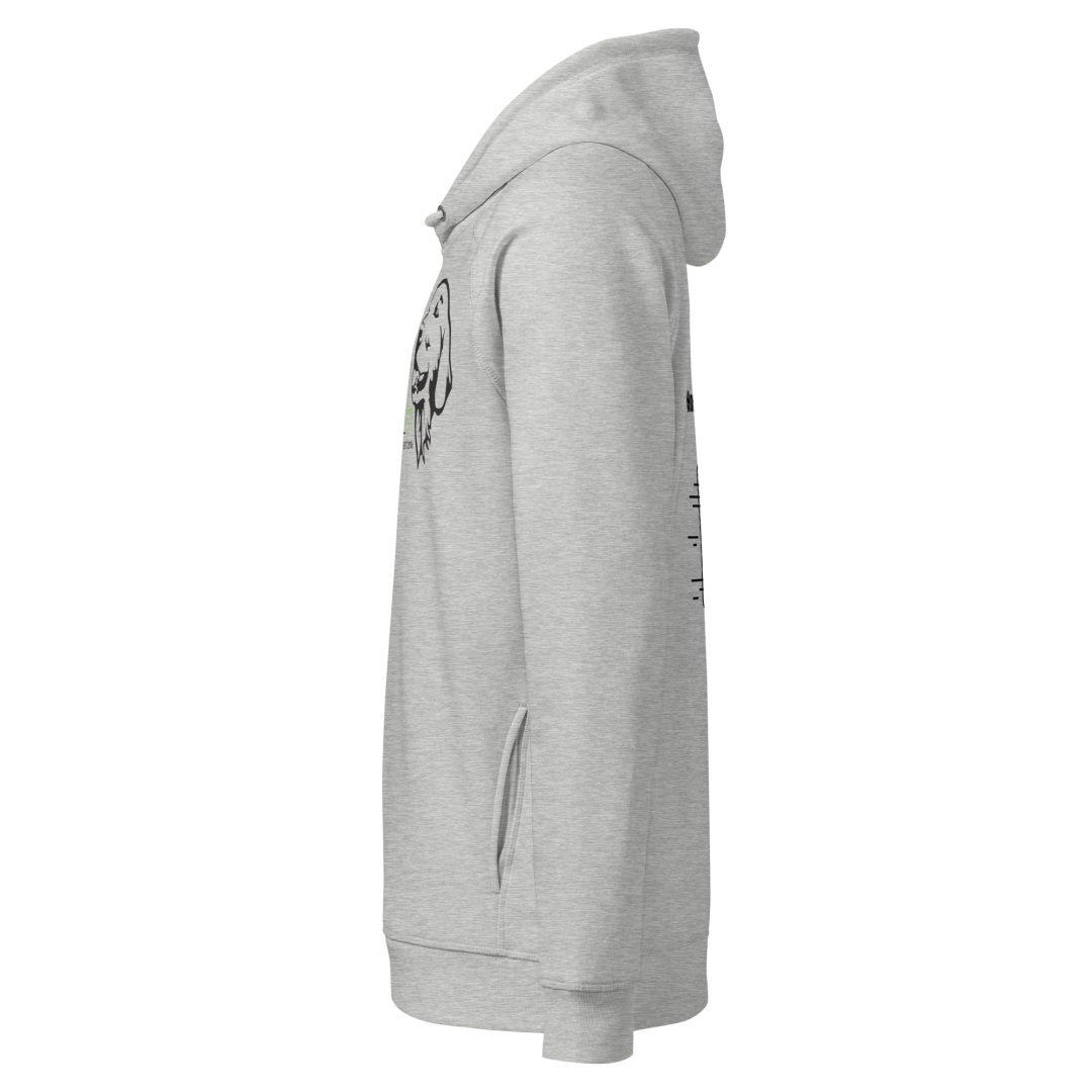 The Thrill of the Ride organic Unisex hoodie - Image 2