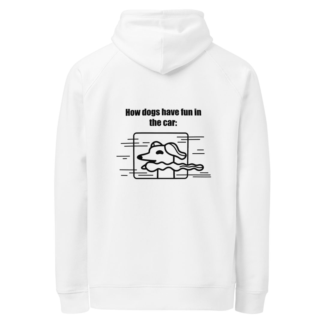 The Thrill of the Ride organic Unisex hoodie - Image 4