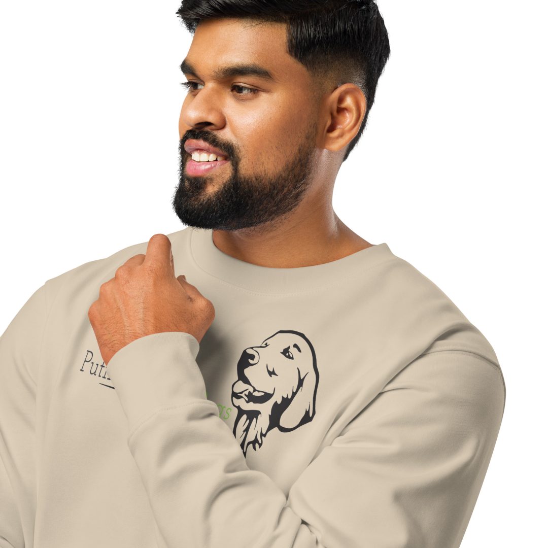 The Thrill of the Ride Unisex organic sweatshirt - Image 2