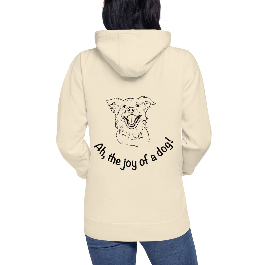 The Joy of a Dog Unisex Hoodie - Image 8