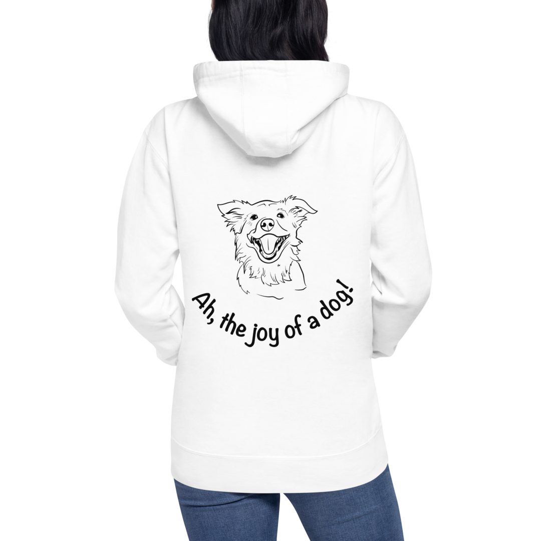 The Joy of a Dog Unisex Hoodie - Image 14