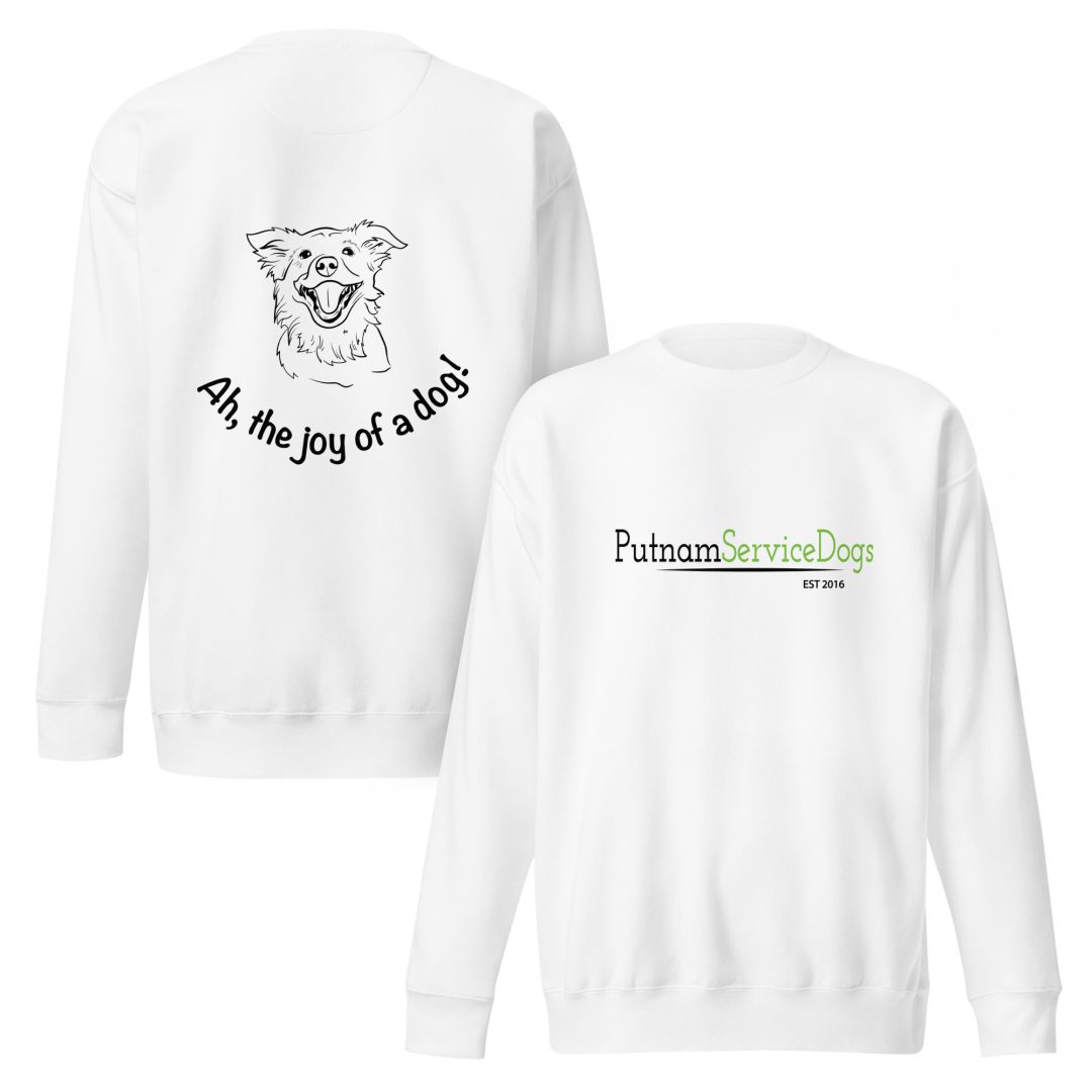 The Joy of a Dog Unisex Sweatshirt - Image 5