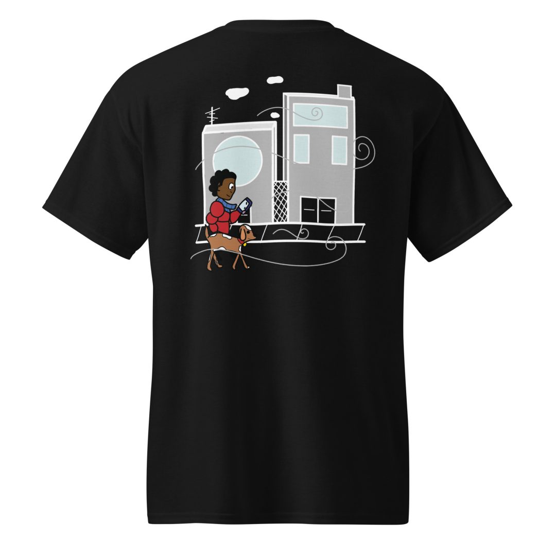 City Walk Unisex T-Shirt (Dark colors) - Image 2