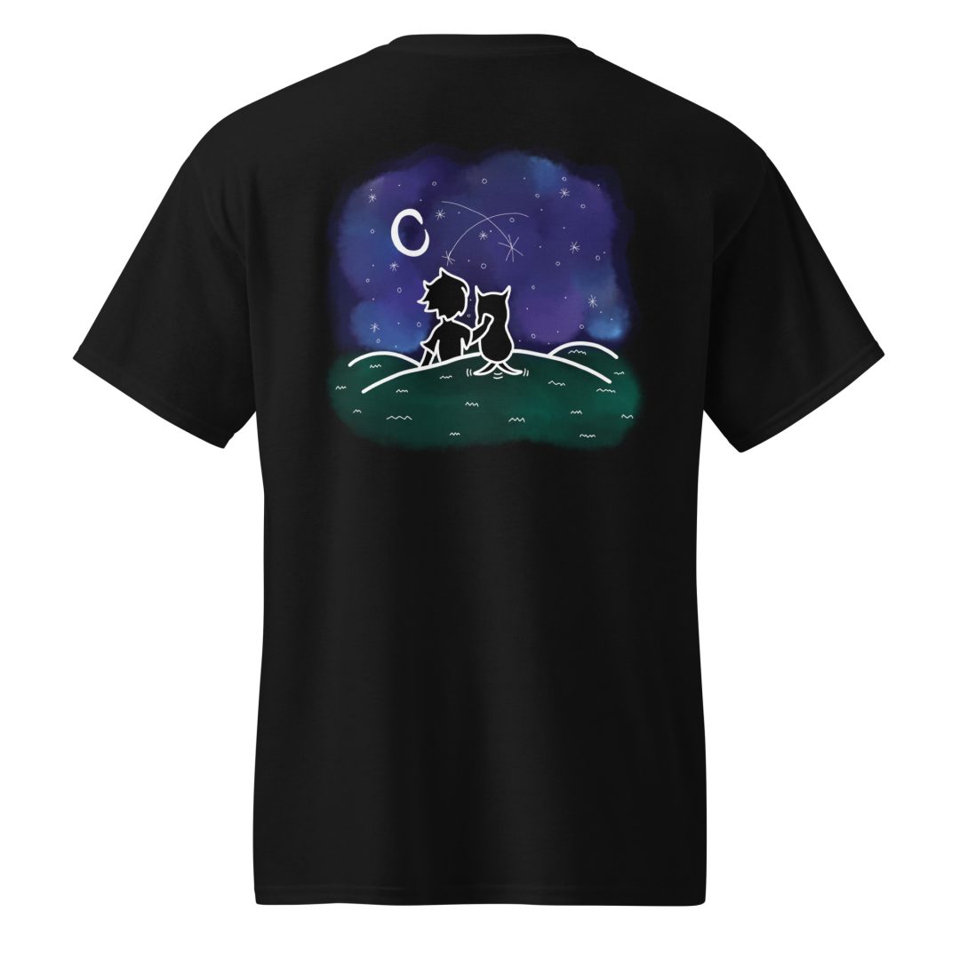 Star Gazing Unisex T-Shirt(Dark colors) - Image 2