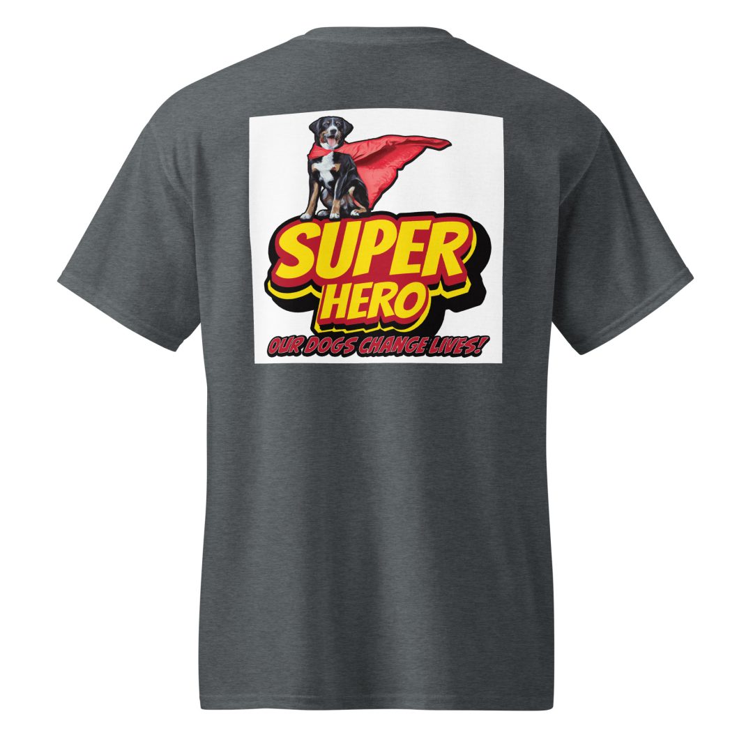 Super Heroes Dog Unisex T-Shirt - Image 2