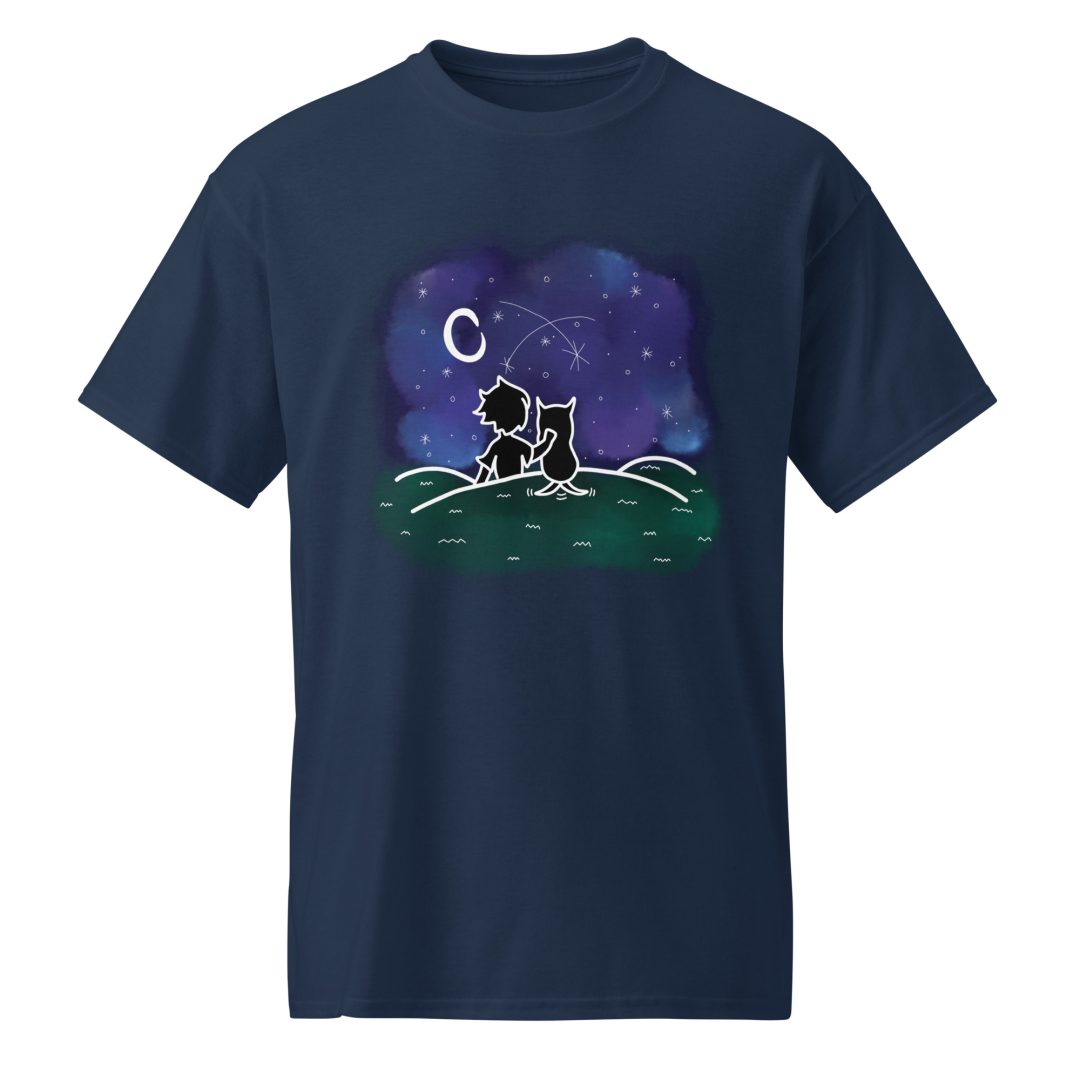 Star Gazing Unisex T-Shirt(Dark colors) - Image 5