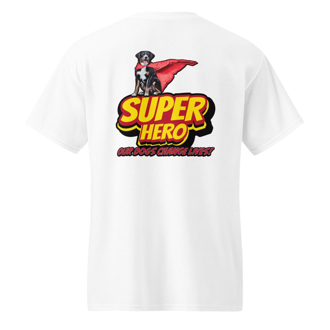 Super Heroes Dog Unisex T-Shirt - Image 10