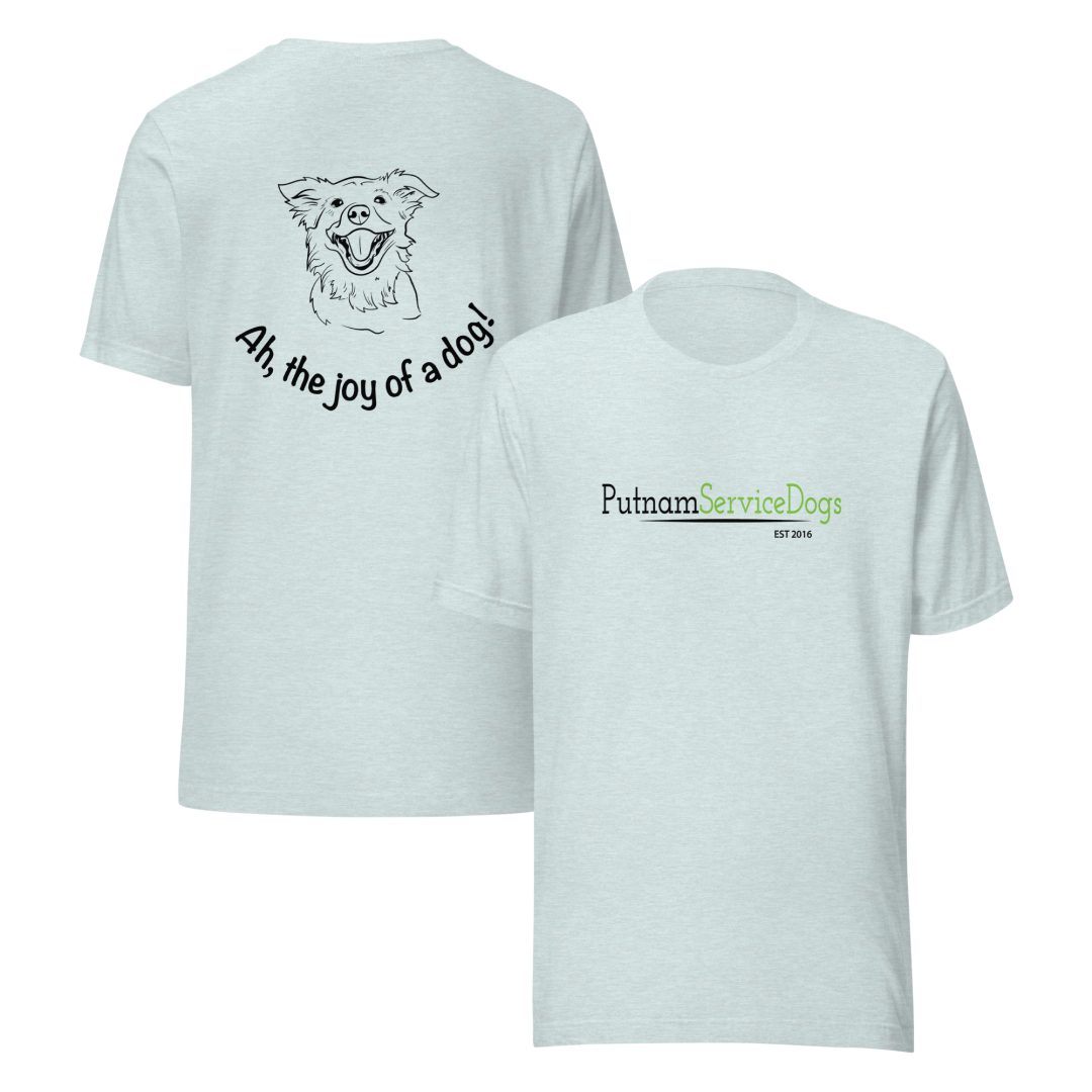 The Joy of a Dog Unisex Tee Shirt - Image 8
