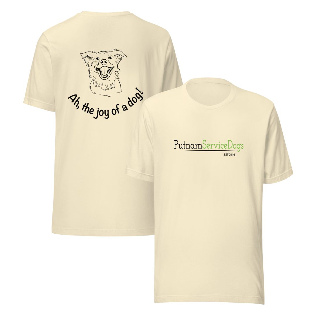 The Joy of a Dog Unisex Tee Shirt - Image 13
