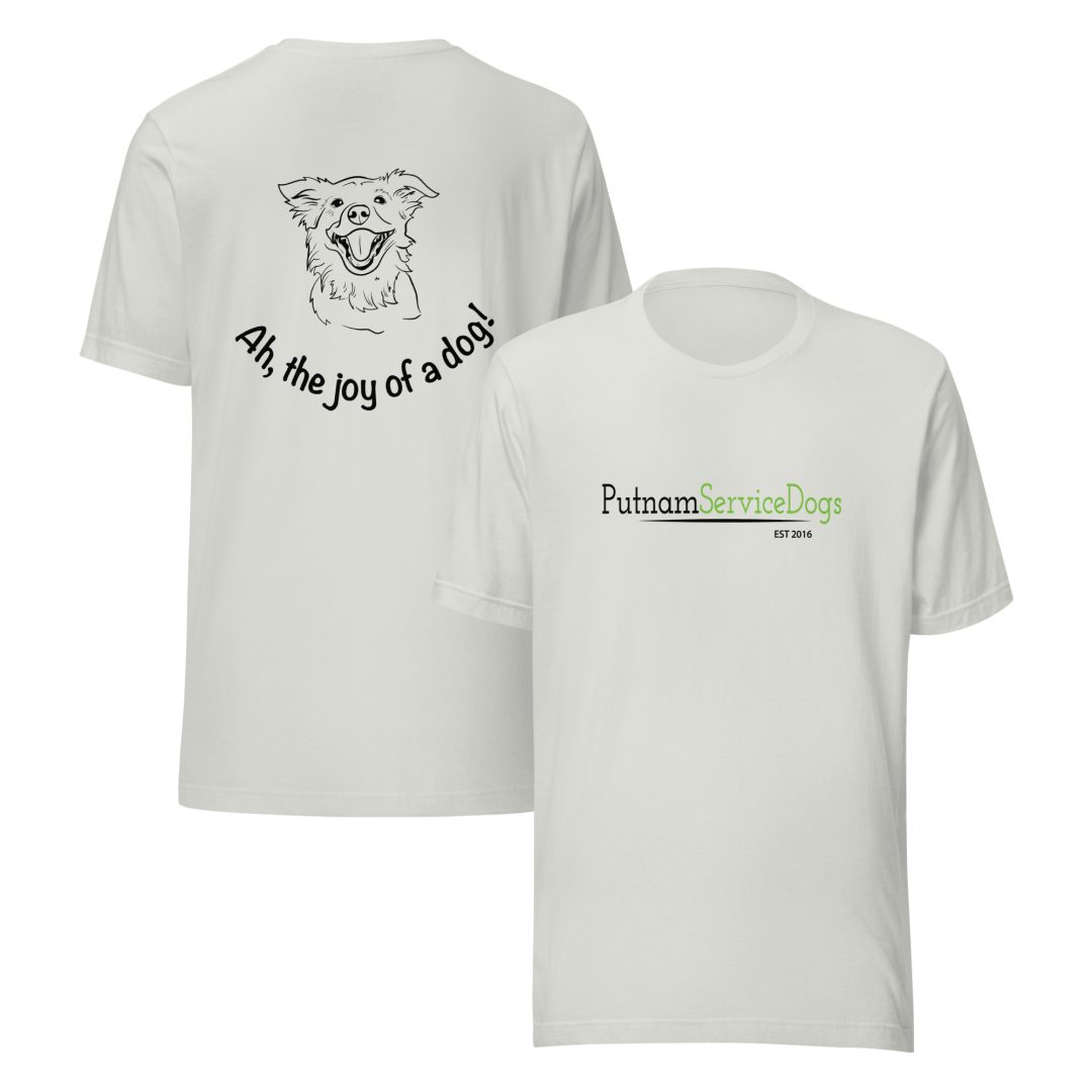The Joy of a Dog Unisex Tee Shirt - Image 11