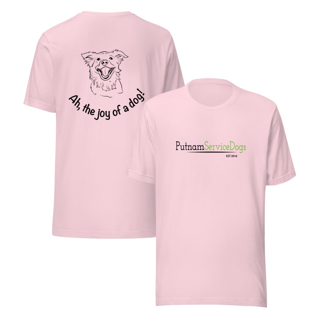 The Joy of a Dog Unisex Tee Shirt - Image 10