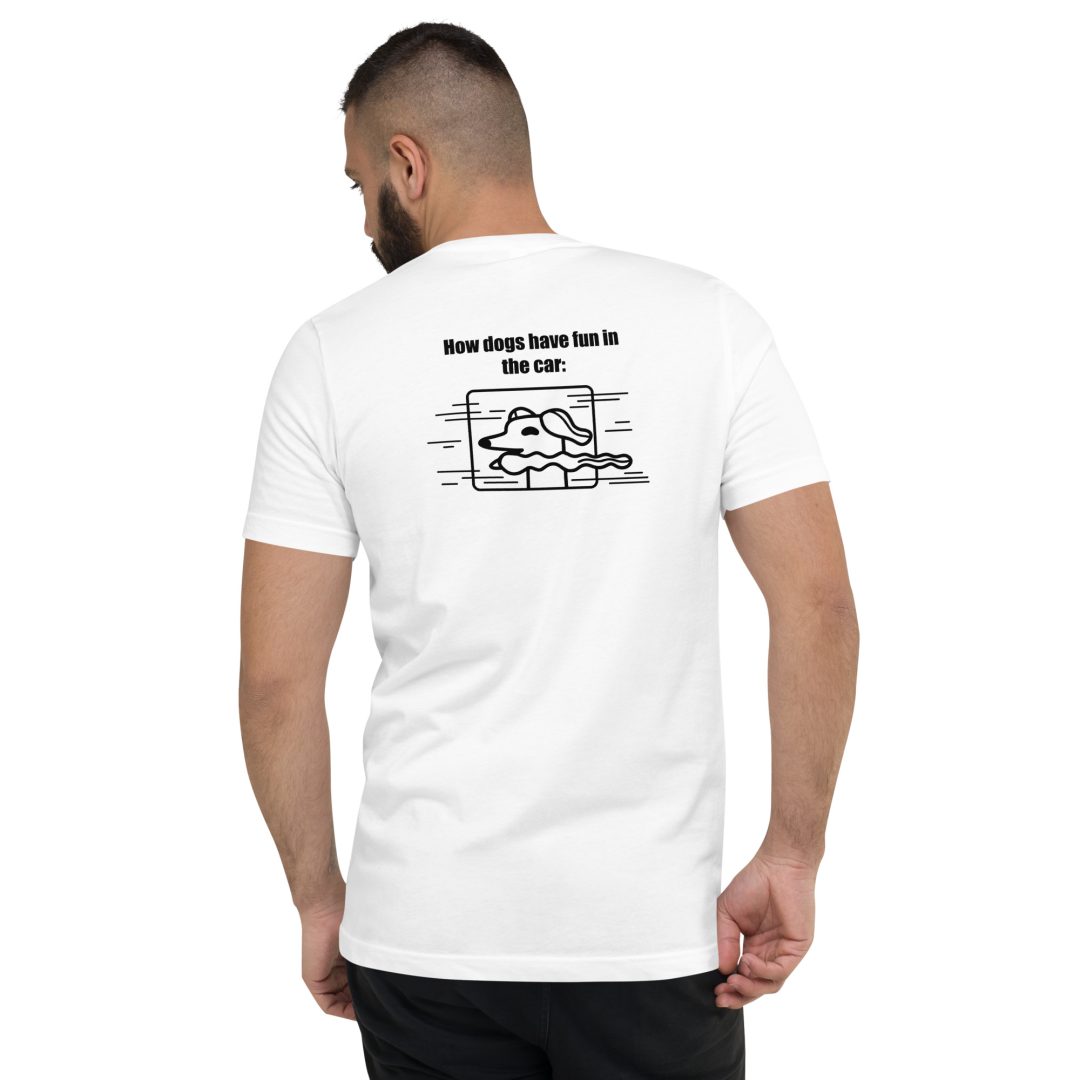 The Thrill of the Ride Unisex V-Neck T-Shirt - Image 3