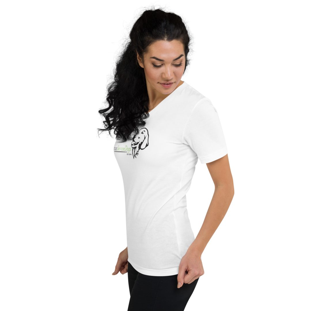 Joy of a Dog Unisex V-Neck T-Shirt - Image 2