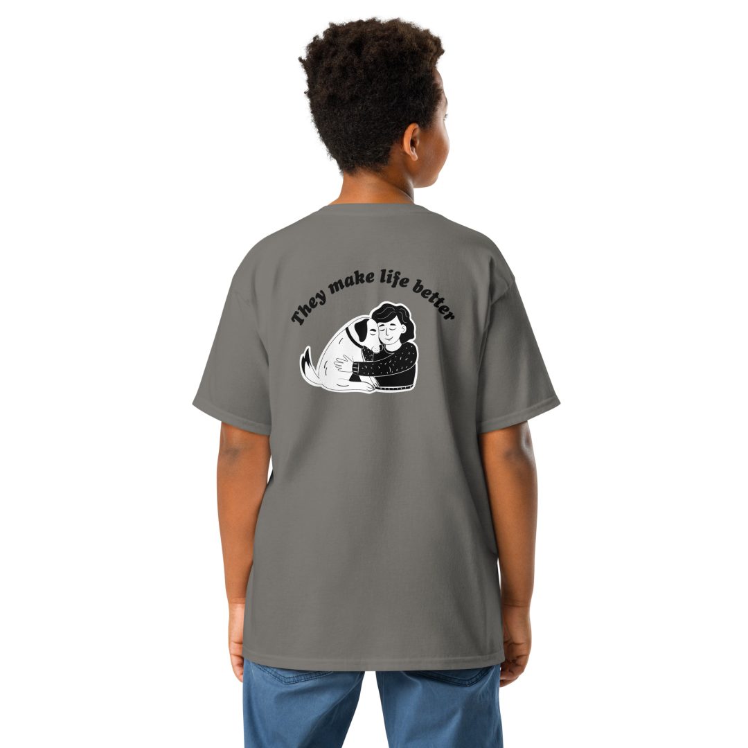 They Make Life Better Youth classic tee - Image 4