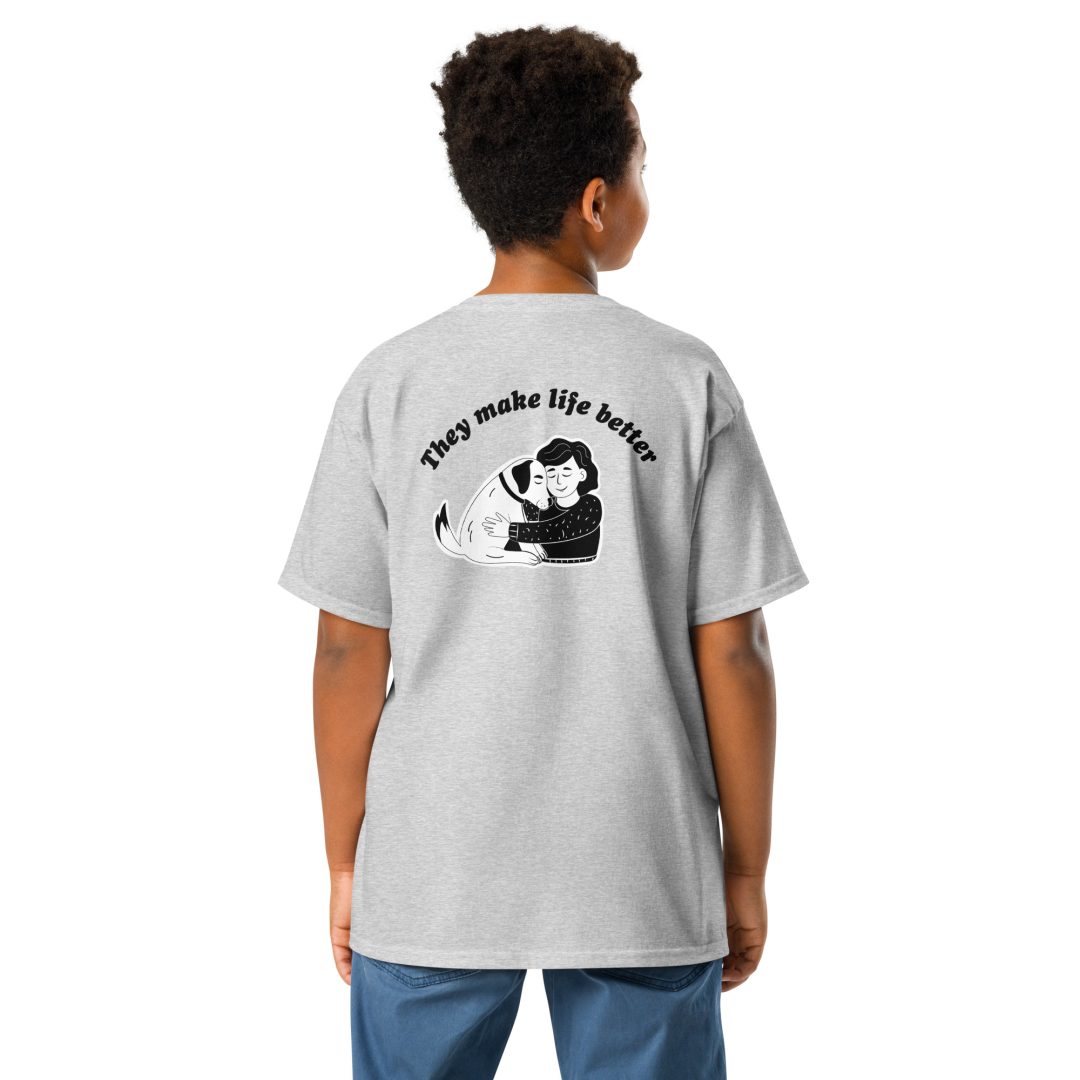 They Make Life Better Youth classic tee - Image 6