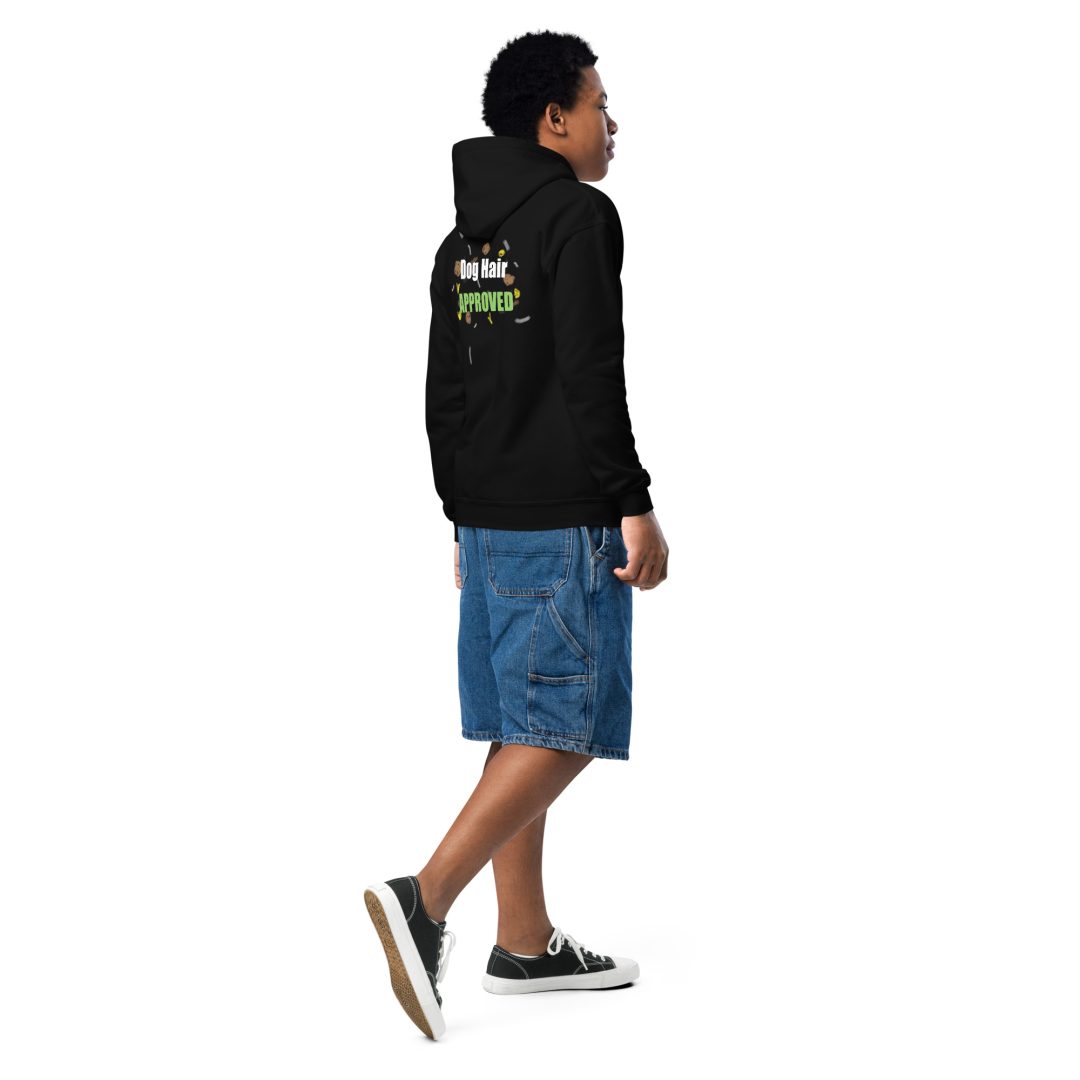 Dog Hair Approved Youth hoodie(Dark colors) - Image 5