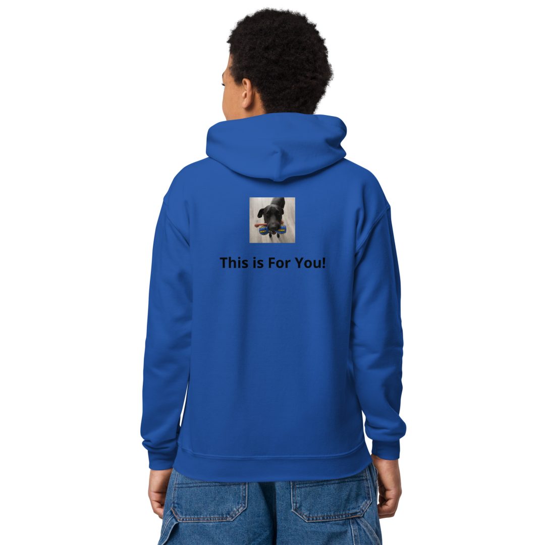 This is For You! Youth hoodie - Image 4