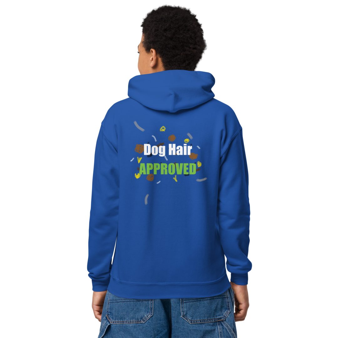 Dog Hair Approved Youth hoodie(Dark colors) - Image 14
