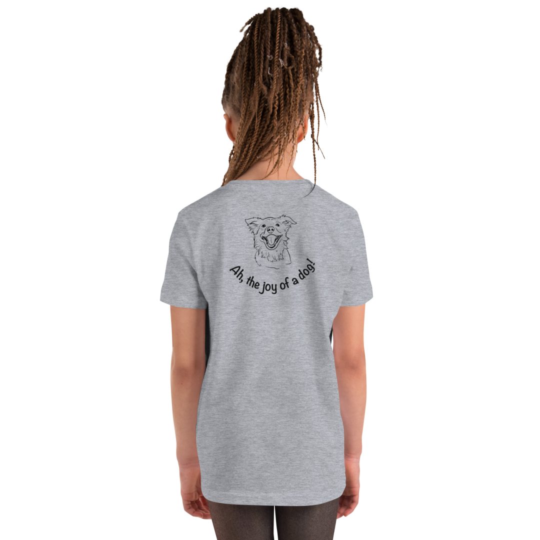 The Joy of a Dog Youth T-Shirt - Image 10