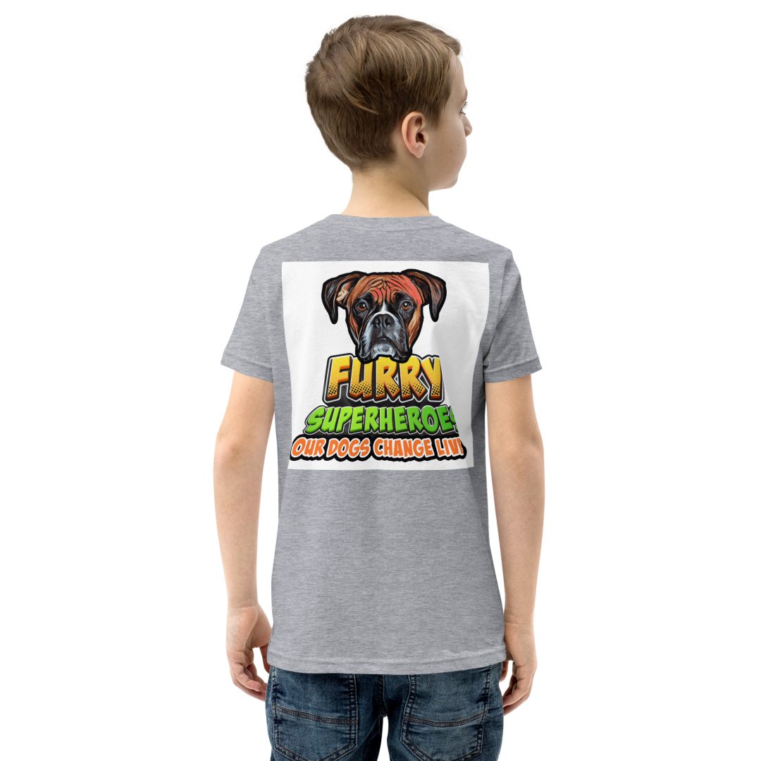 Furry Superheroes Youth T-Shirt - Image 4