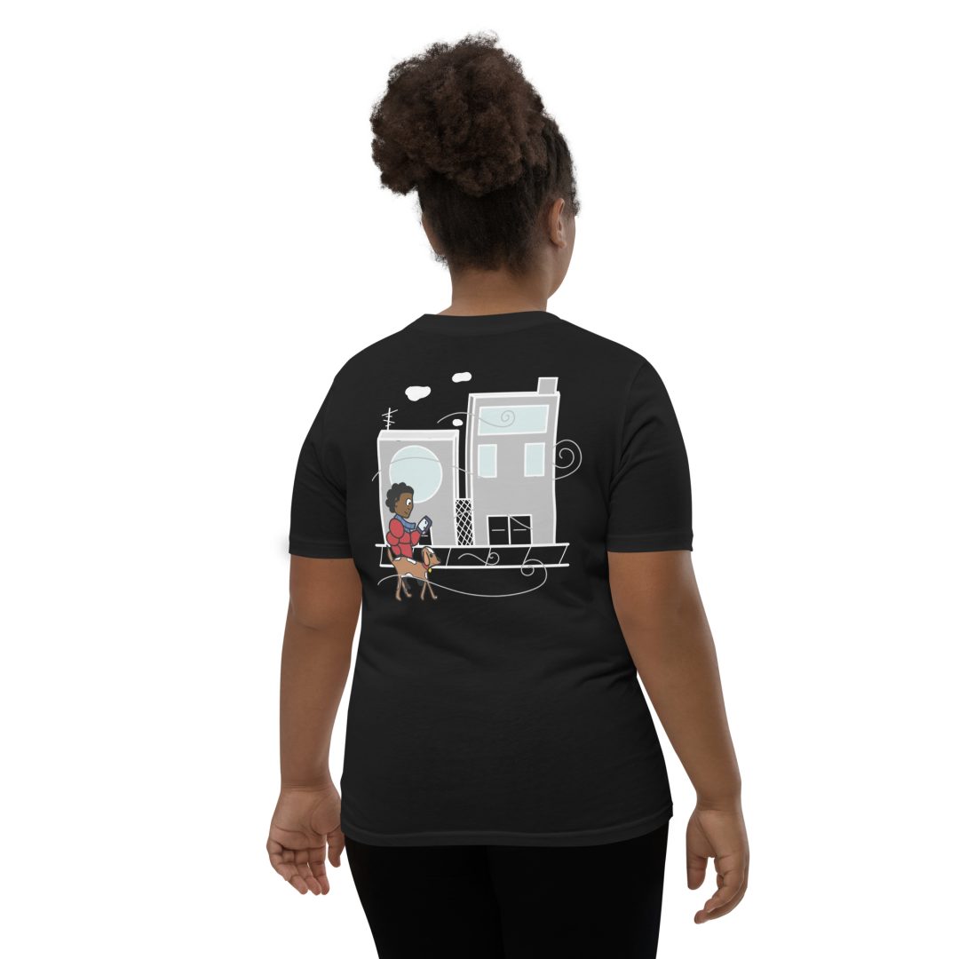 City Walk Youth T-Shirt (Dark colors) - Image 4