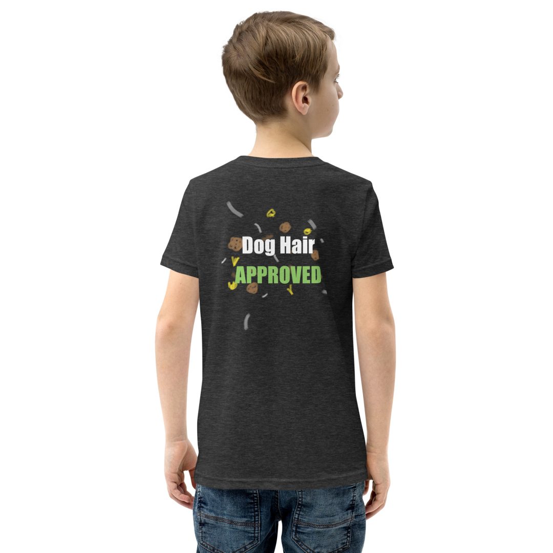 Dog Hair Approved Youth T-Shirt (Dark colors) - Image 12