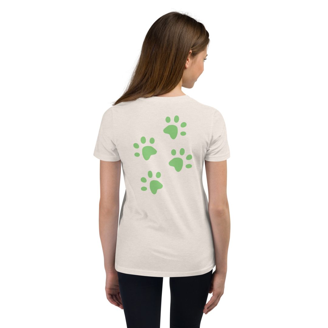 Paw Prints Youth T-Shirt - Image 4