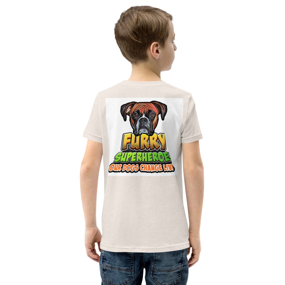 Furry Superheroes Youth T-Shirt - Image 12