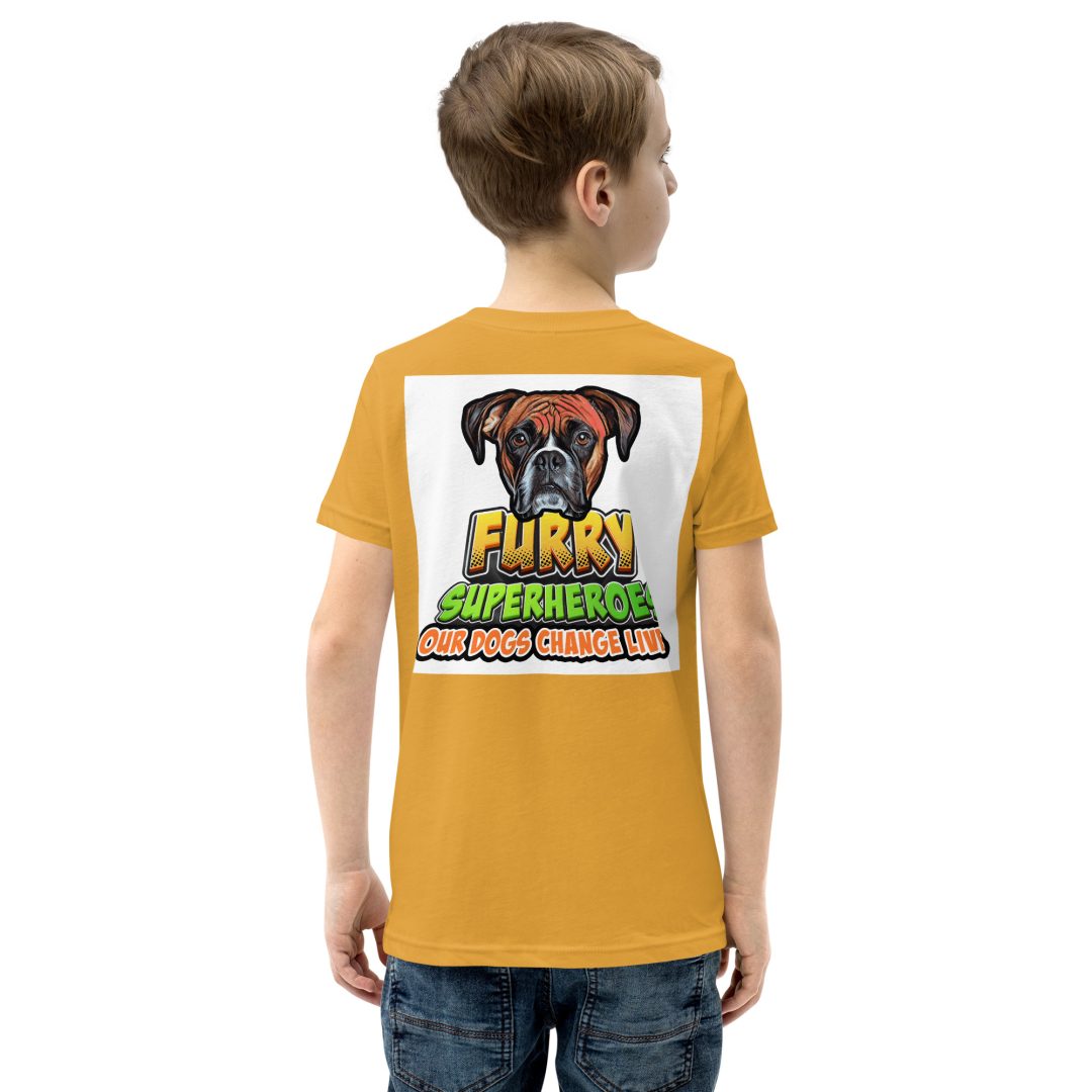 Furry Superheroes Youth T-Shirt - Image 8